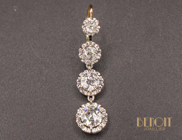 Pendants d'oreilles Diamants