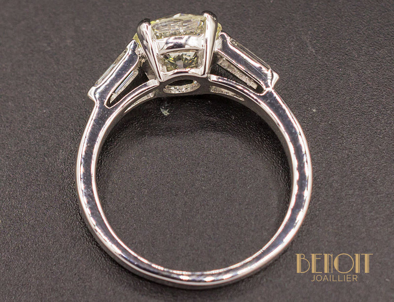 Solitaire Diamant 2,27ct L-SI2