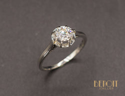 Solitaire Ancien Diamant