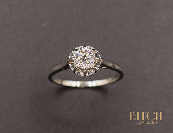 Solitaire Ancien Diamant