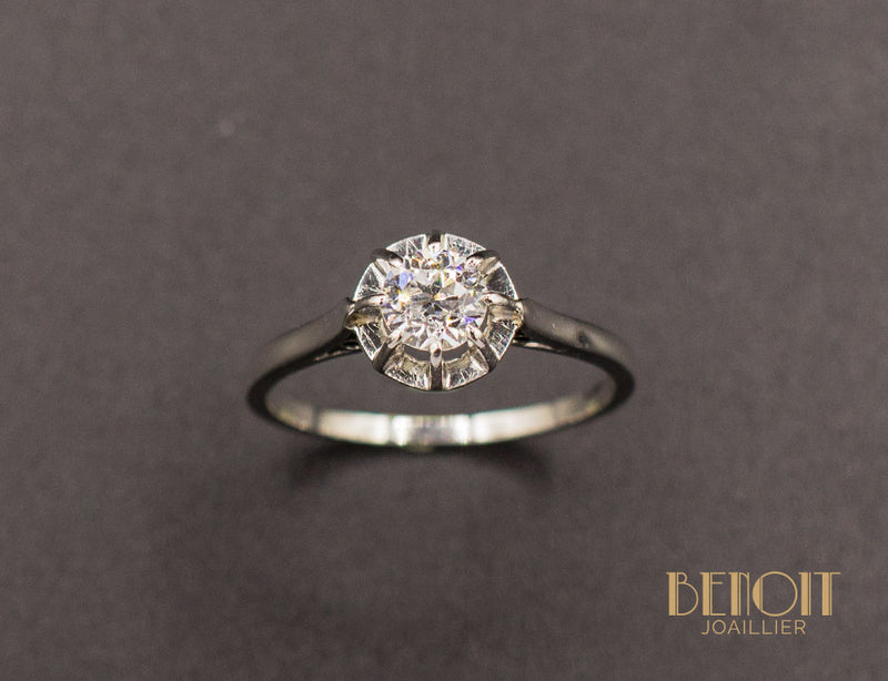 Solitaire Ancien Diamant