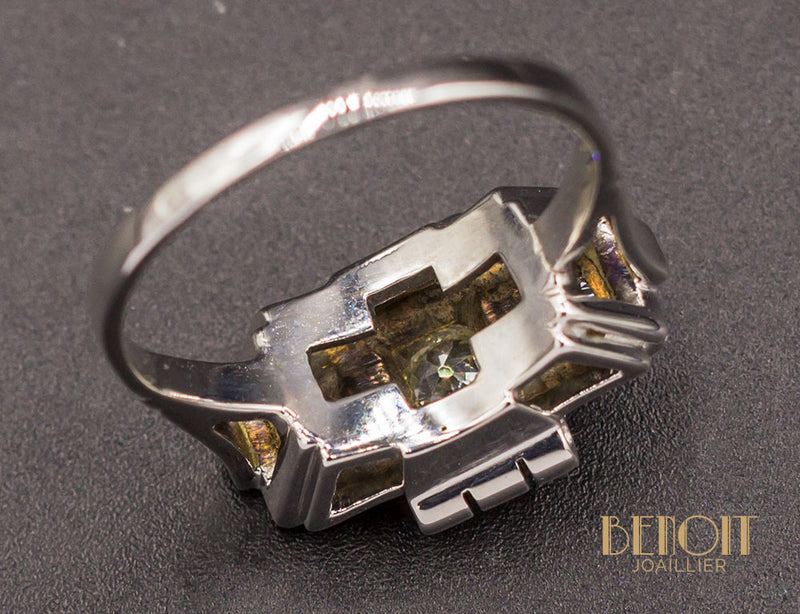 Bague Art Déco Diamants