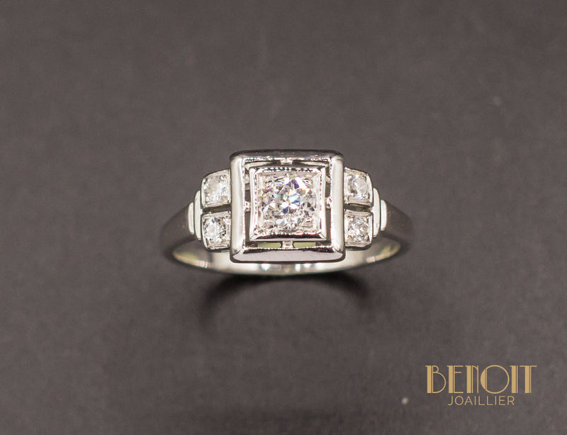 Bague Diamant Art Déco
