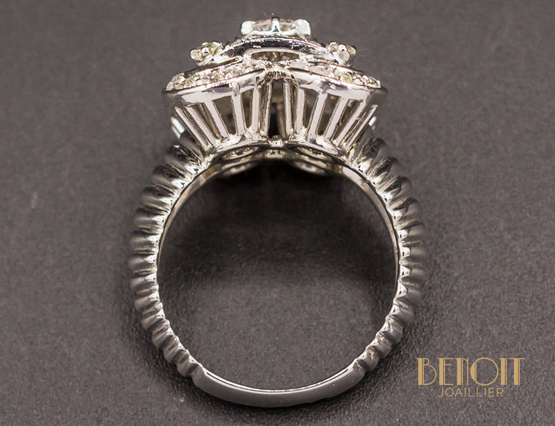 Bague Art Déco Diamants