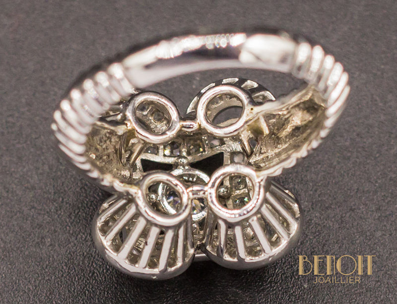 Bague Art Déco Diamants