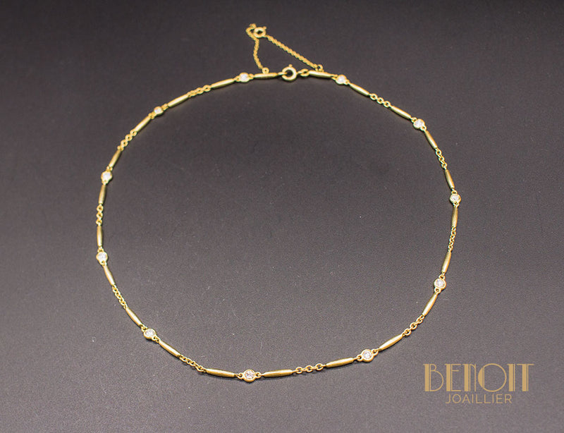 Collier Or Jaune Diamants Cartier