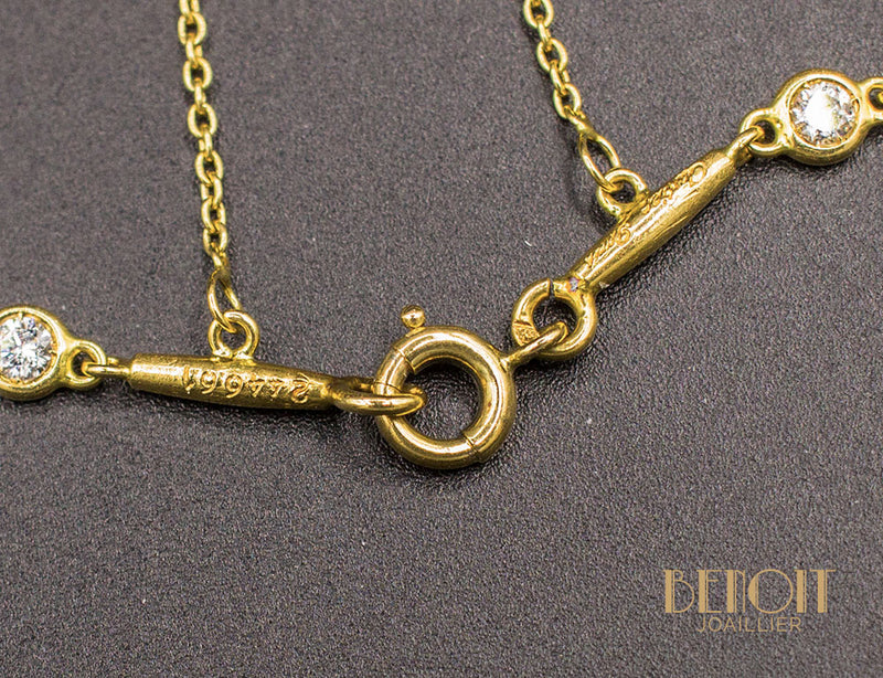 Collier Or Jaune Diamants Cartier