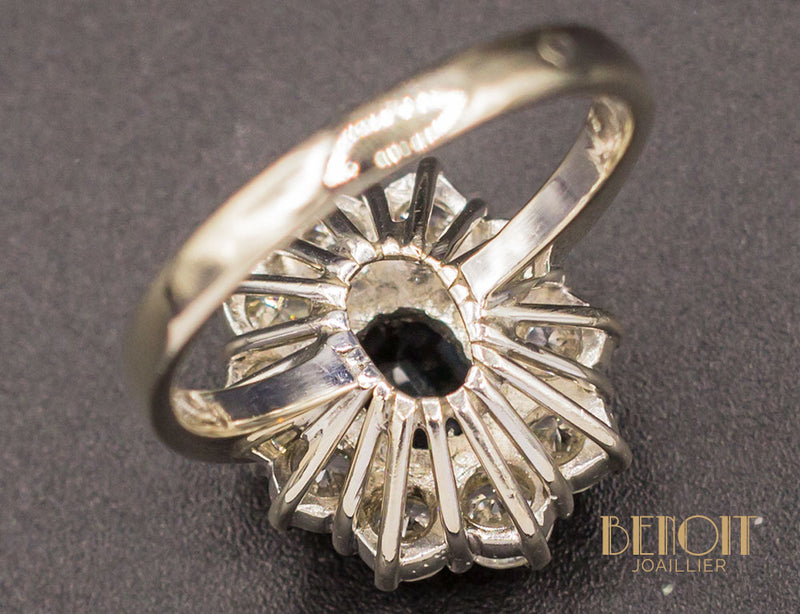 Bague Pompadour Saphir