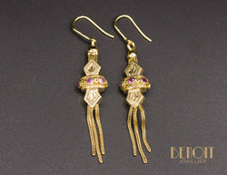 Boucles Pendantes "Les Recyclés" Napoléon III