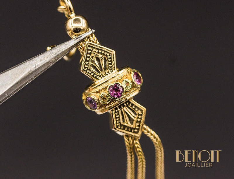 Boucles Pendantes "Les Recyclés" Napoléon III