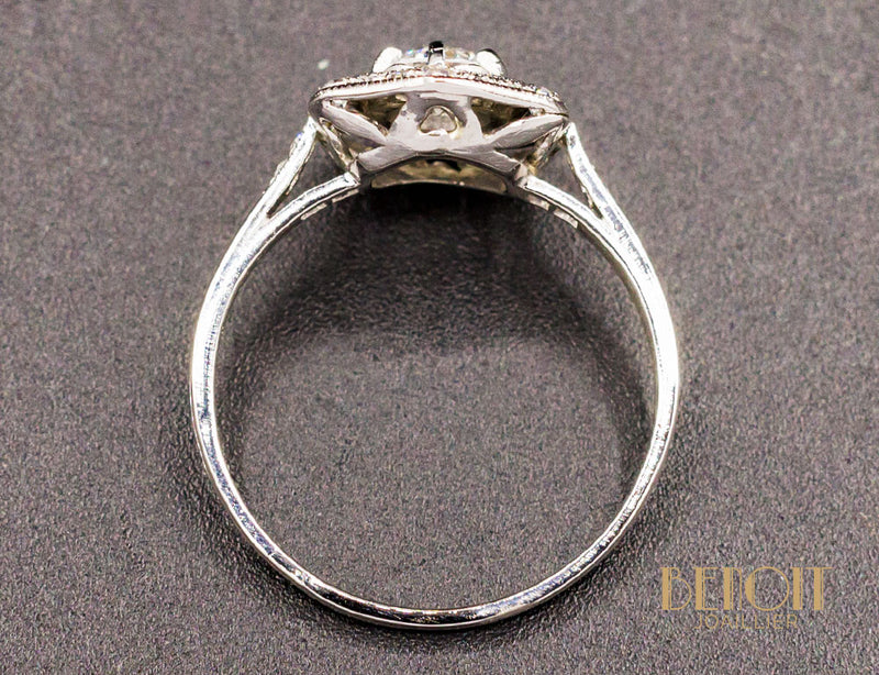 Bague Art Déco Diamants