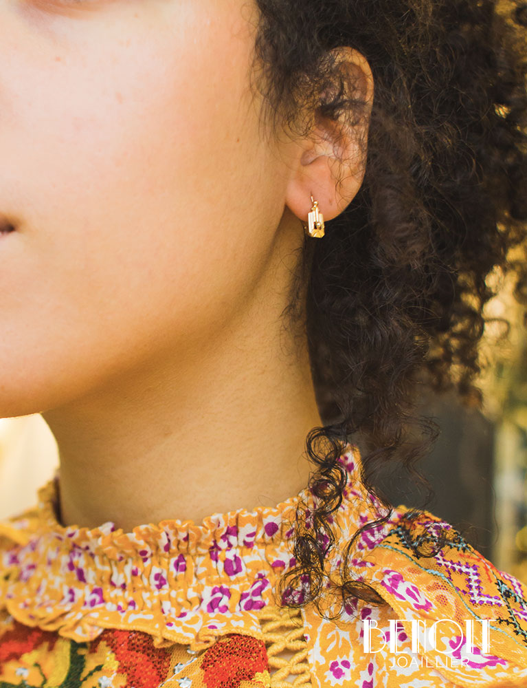Boucles d'Oreilles Art Déco
