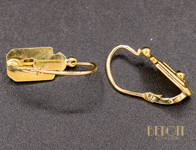 Boucles d'Oreilles Art Déco
