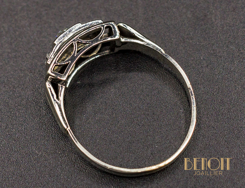 Bague Art Déco Diamants