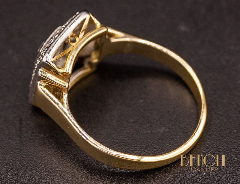 Bague Art Déco Diamants