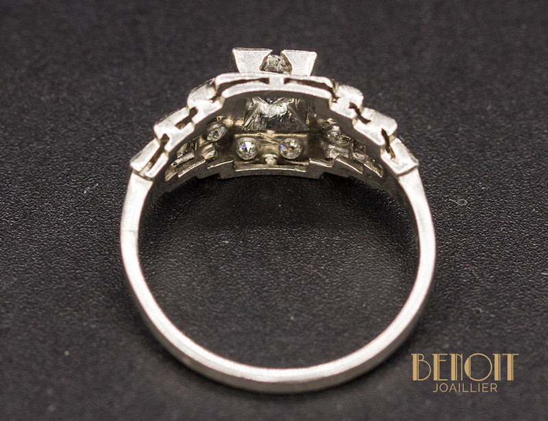 Bague Art Déco Diamants