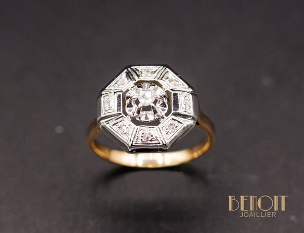Bague Art Déco Diamant