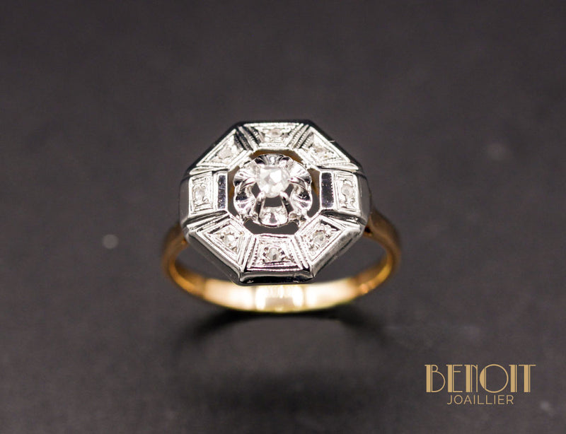 Bague Art Déco Diamant