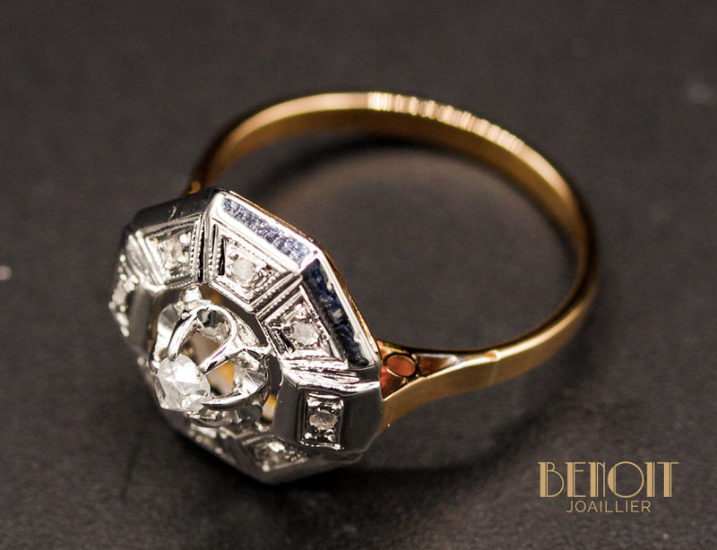 Bague Art Déco Diamant