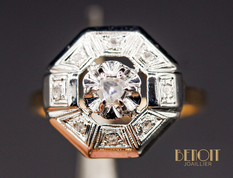Bague Art Déco Diamant