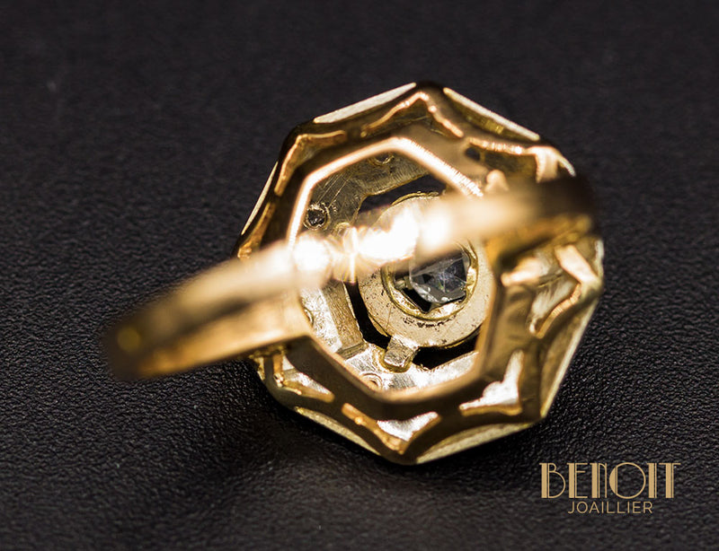 Bague Art Déco Diamants