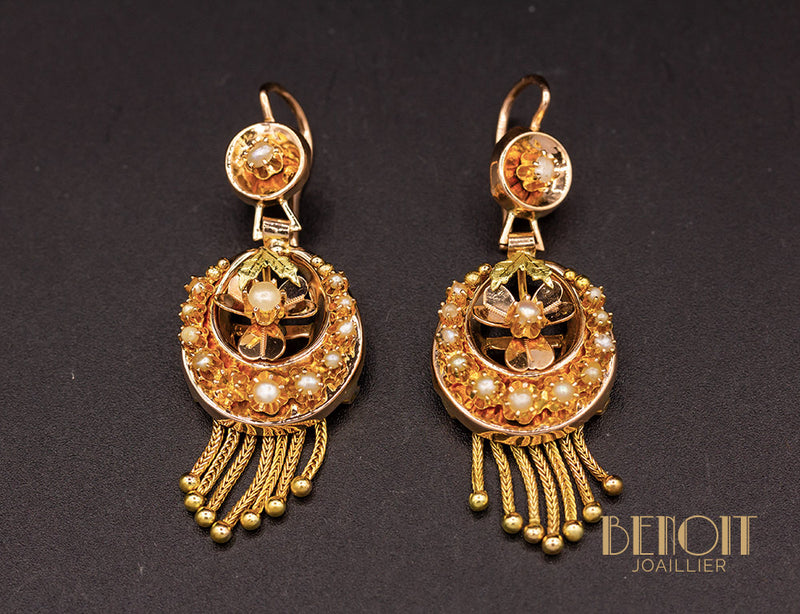Boucles d'Oreilles XIXe