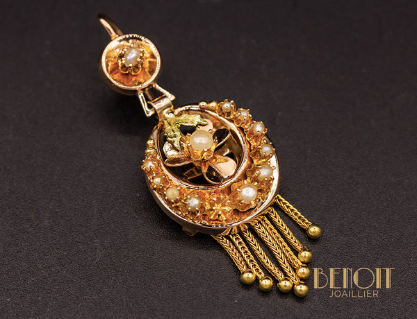Boucles d'Oreilles XIXe