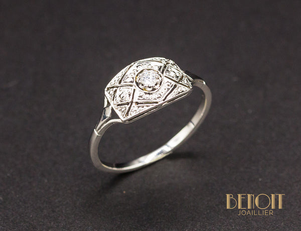 Bague Art Déco Diamant