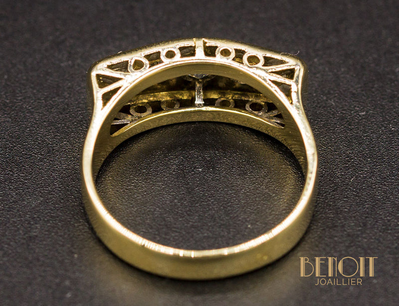 Bague Jarretière Art Déco