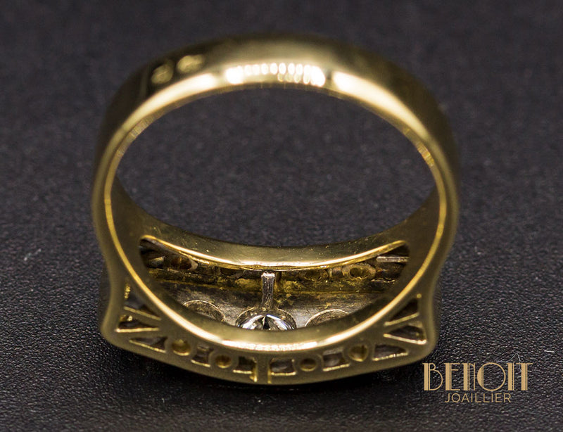 Bague Jarretière Art Déco