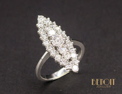 Bague Marquise Diamants