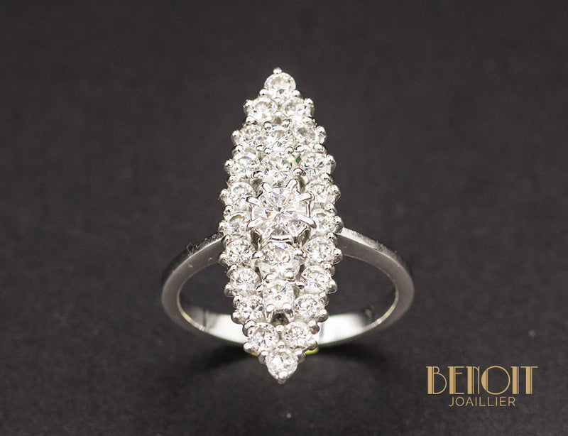 Bague Marquise Diamants