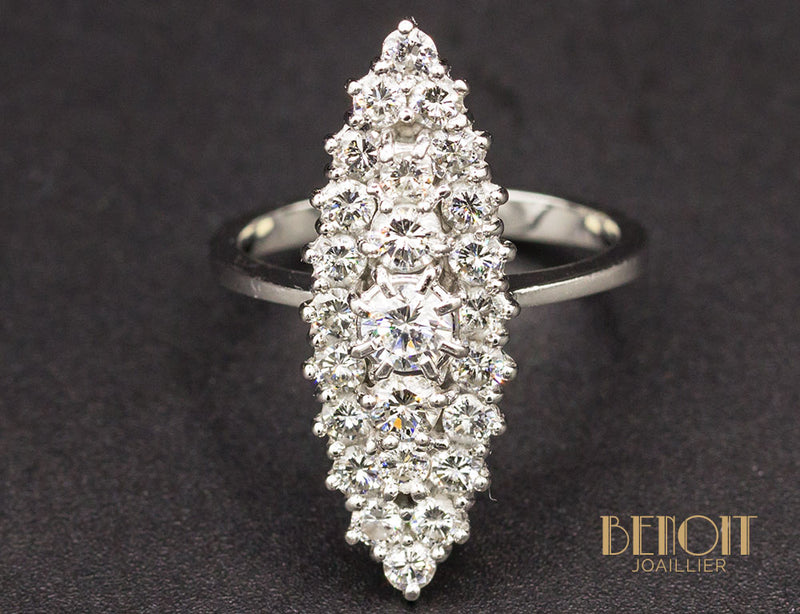 Bague Marquise Diamants