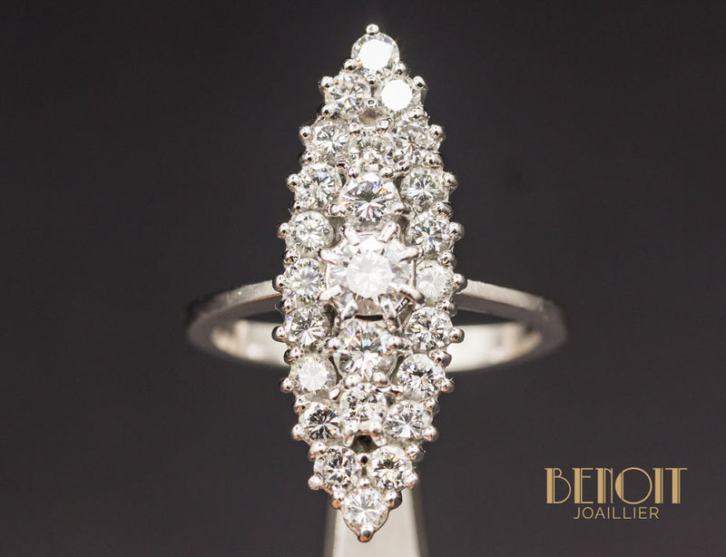 Bague Marquise Diamants