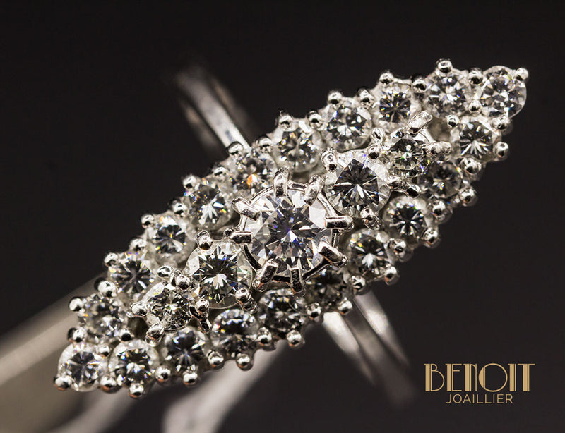 Bague Marquise Diamants