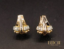 Boucles d'Oreille Tank Diamants