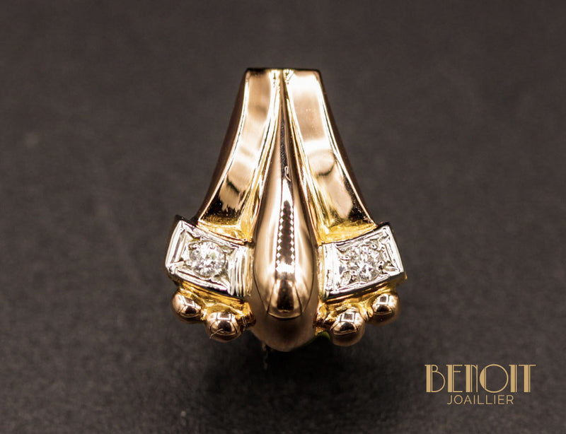 Boucles d'Oreille Tank Diamants