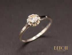 Solitaire Diamant Vintage