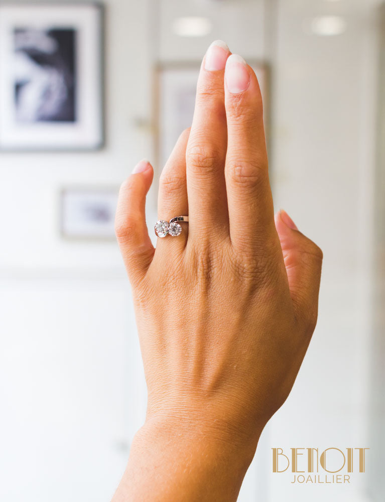 Bague Toi et Moi Diamants