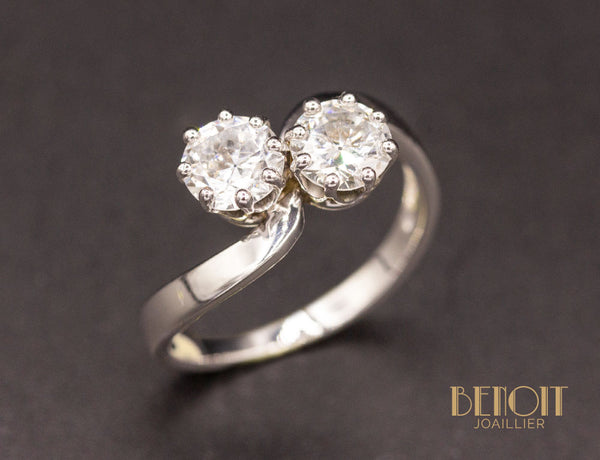 Bague Toi et Moi Diamants