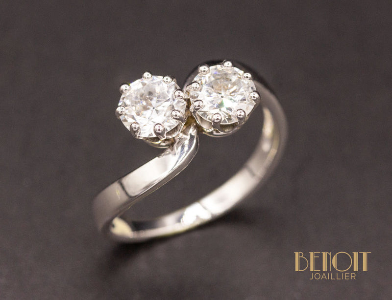 Bague Toi et Moi Diamants
