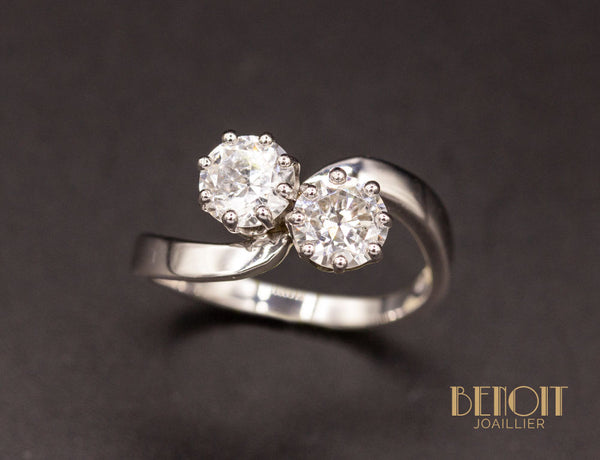 Bague Toi et Moi Diamants