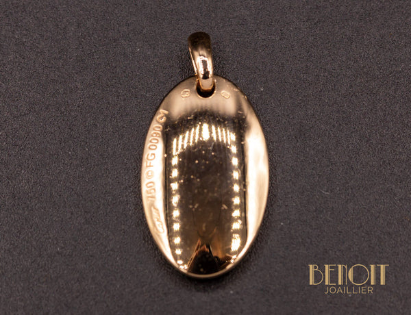 Pendentif Cartier "Happy Birthday" Or Rose