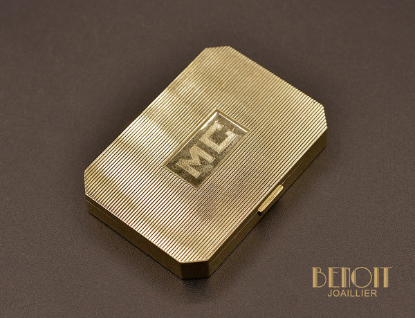 Boite en Or Cartier