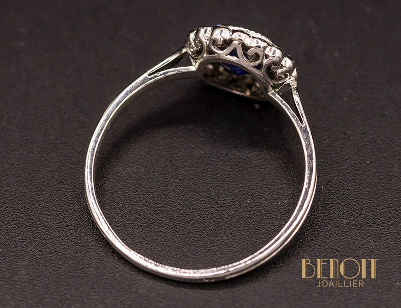 Bague Marguerite Saphir