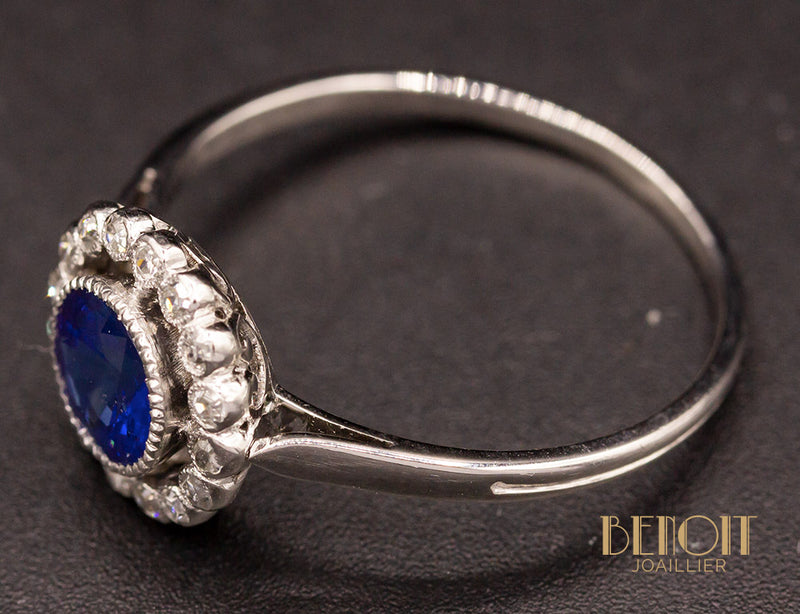 Bague Marguerite Saphir
