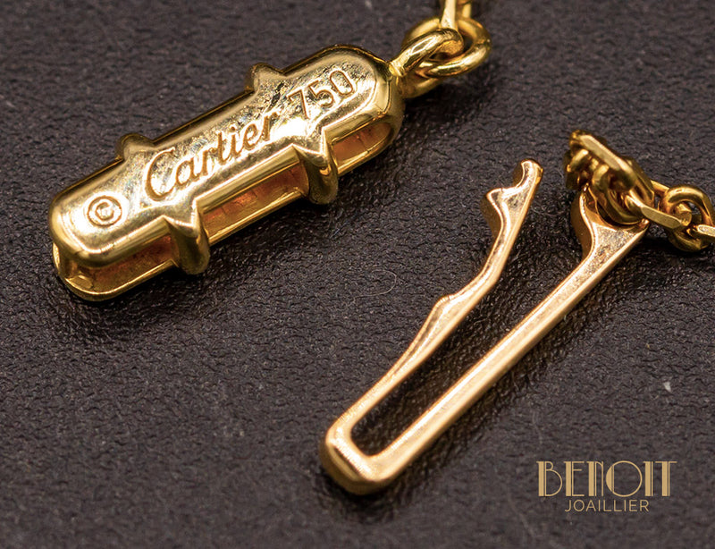 Collier Cartier "Coeur et Symboles" Or Rose