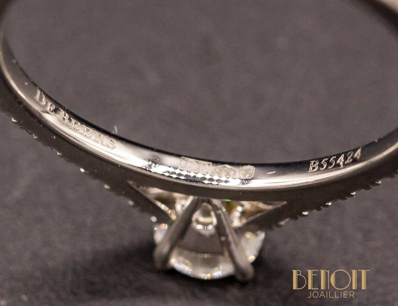 Solitaire De Beers "DB Classic" Diamant