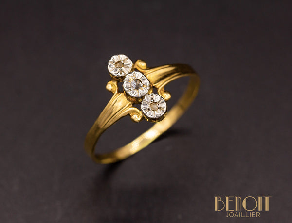 Bague Trilogie XIXe