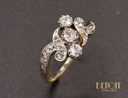 Bague Trilogie Diamants 1900